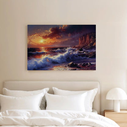 Crimson Tide - Art Academi - Canvas