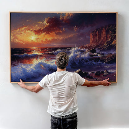Crimson Tide - Art Academi - Canvas