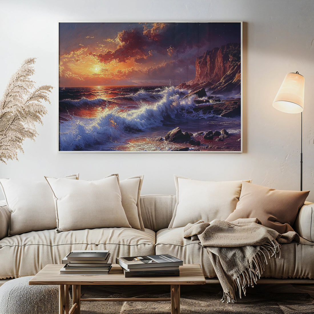 Crimson Tide - Art Academi - Canvas
