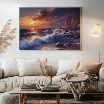 Crimson Tide - Art Academi - Canvas