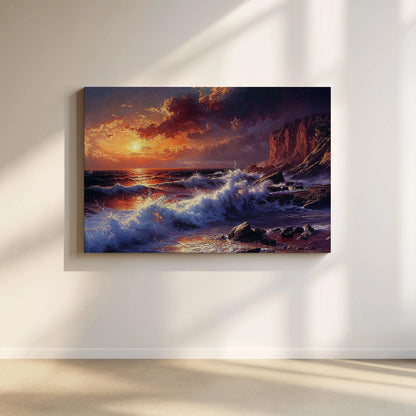 Crimson Tide - Art Academi - Canvas