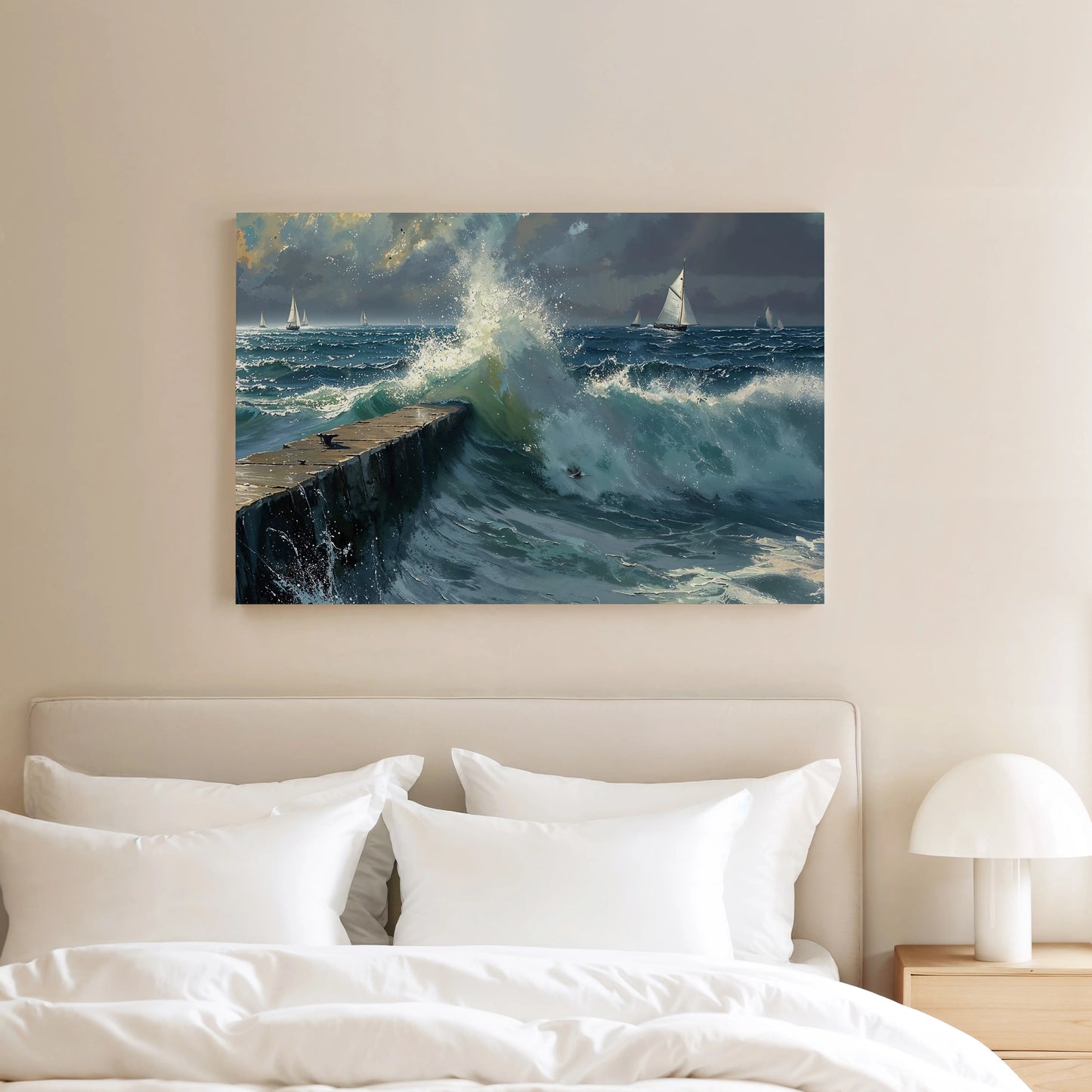 Break of the Tide - Art Academi - Canvas