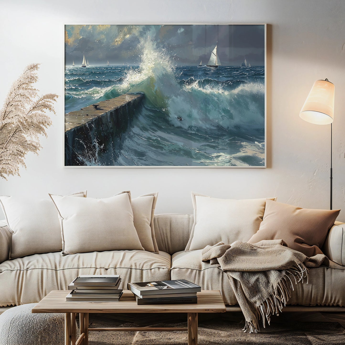 Break of the Tide - Art Academi - Canvas