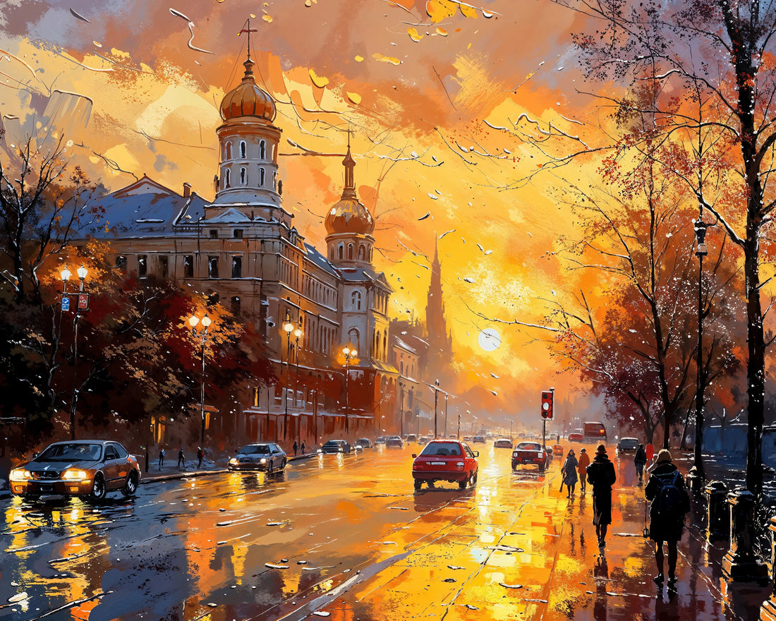 City of Gold - Art Academi - Canvas