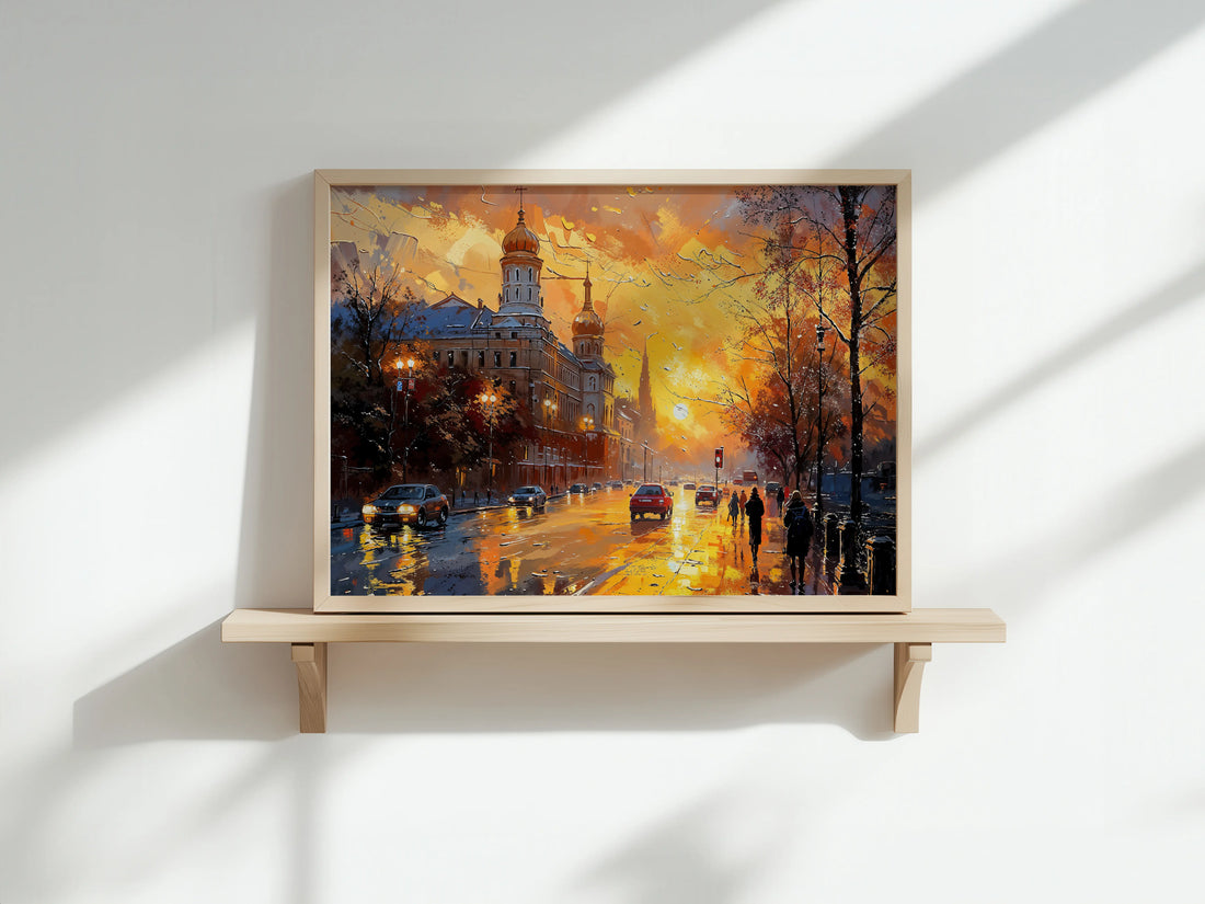 City of Gold - Art Academi - Canvas