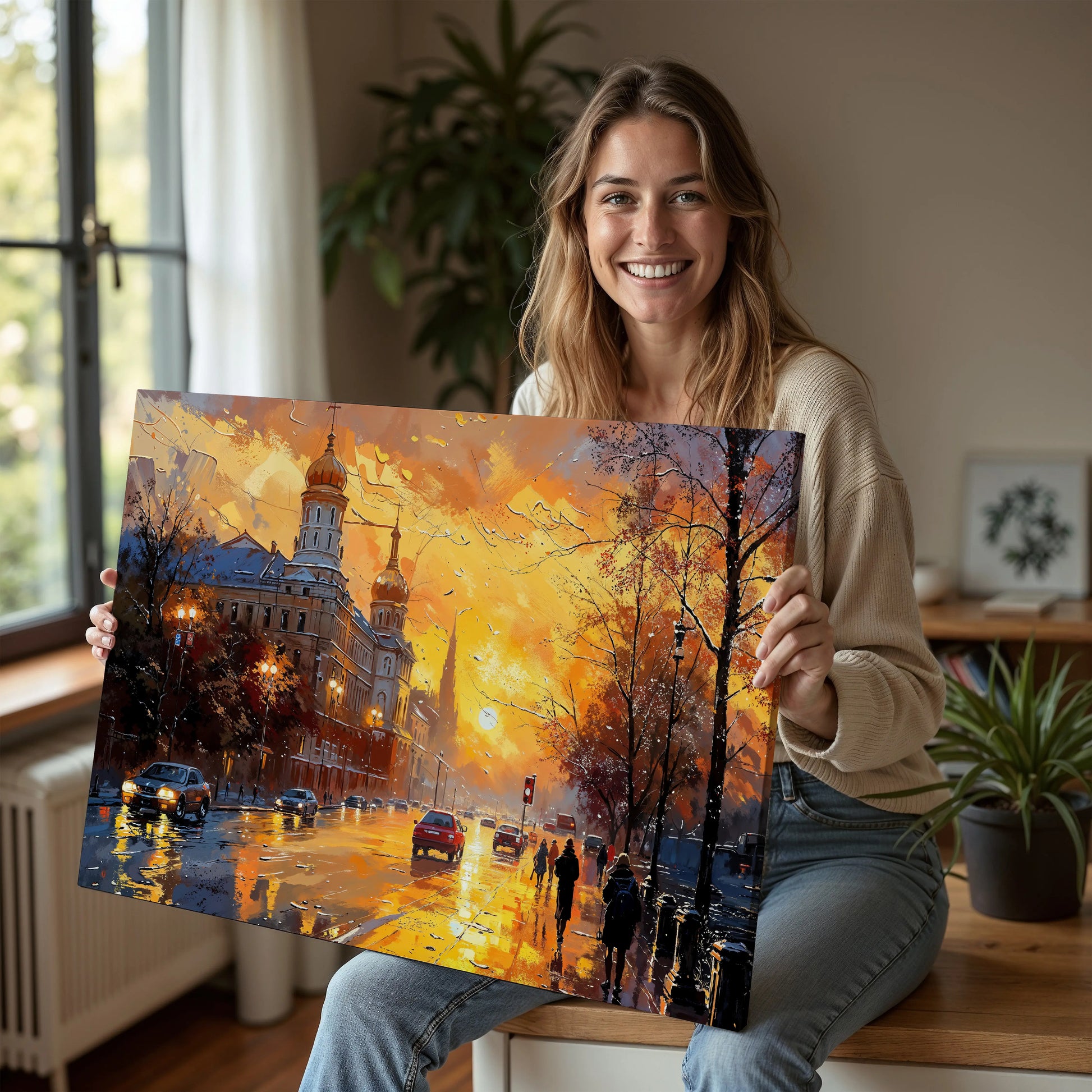 City of Gold - Art Academi - Canvas