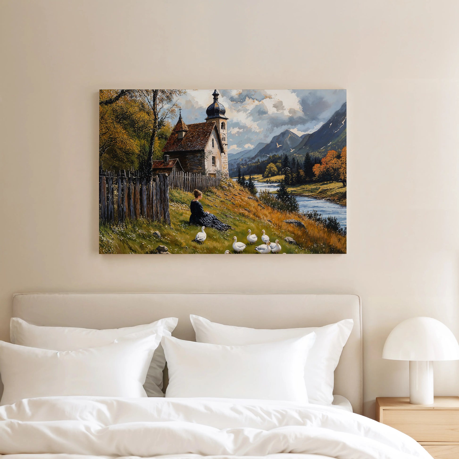 Sacred Hills - Art Academi - Canvas