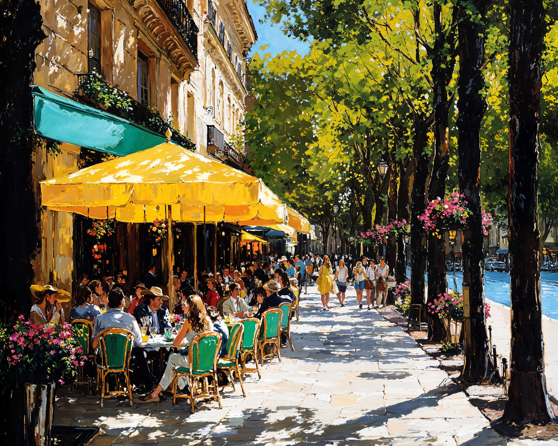 Cafe Nook - Art Academi - Canvas