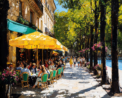 Cafe Nook - Art Academi - Canvas