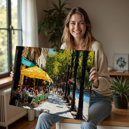 Cafe Nook - Art Academi - Canvas