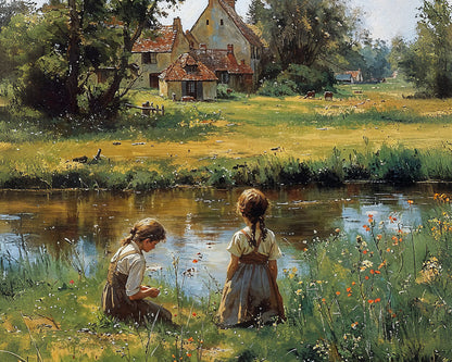 Childhood - Art Academi - Canvas