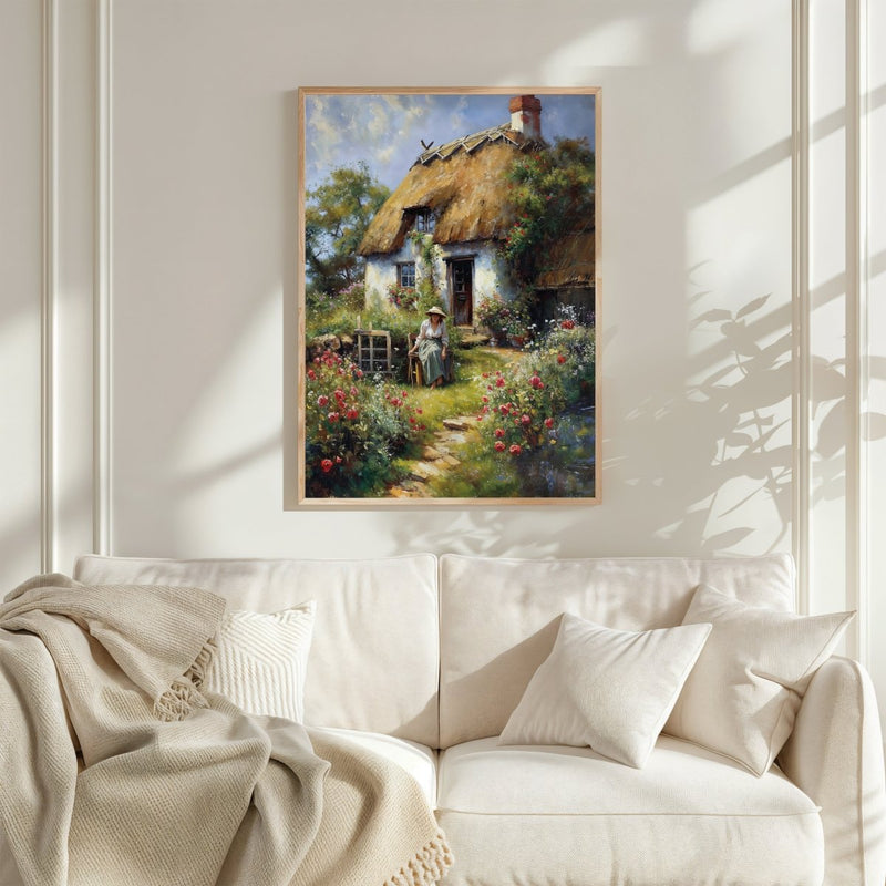 Artwork in Quiet Interior