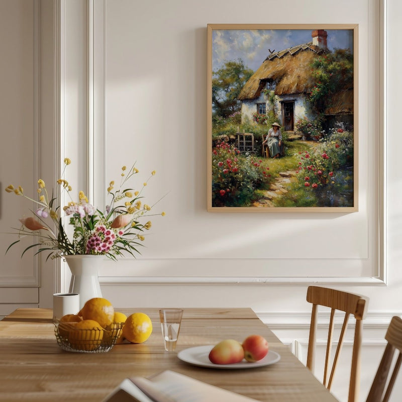 Artwork in Reflective Corner