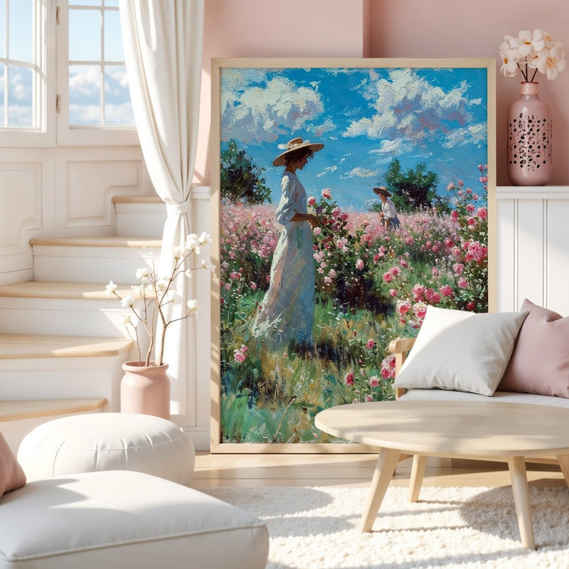 Artwork in Reflective Corner