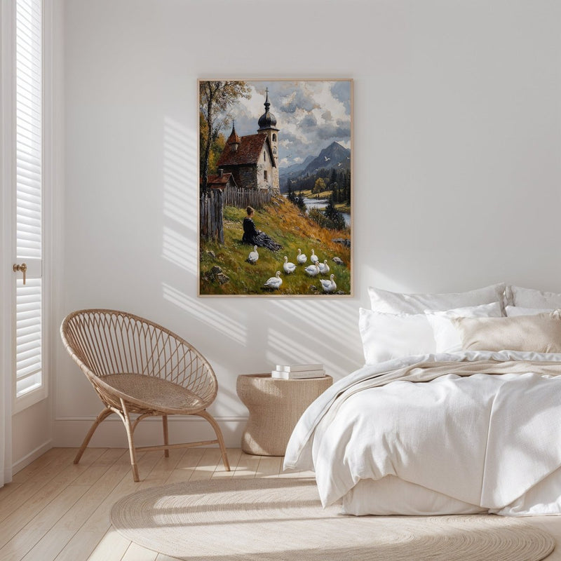 Sacred Hills Fine Art Print Detail