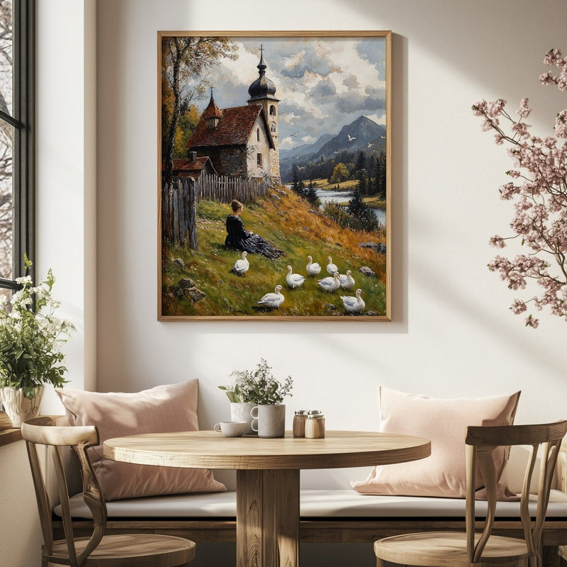 Artwork in Quiet Interior