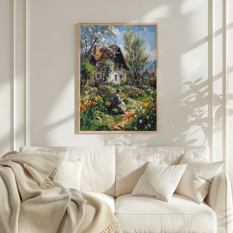 Artwork in Quiet Interior