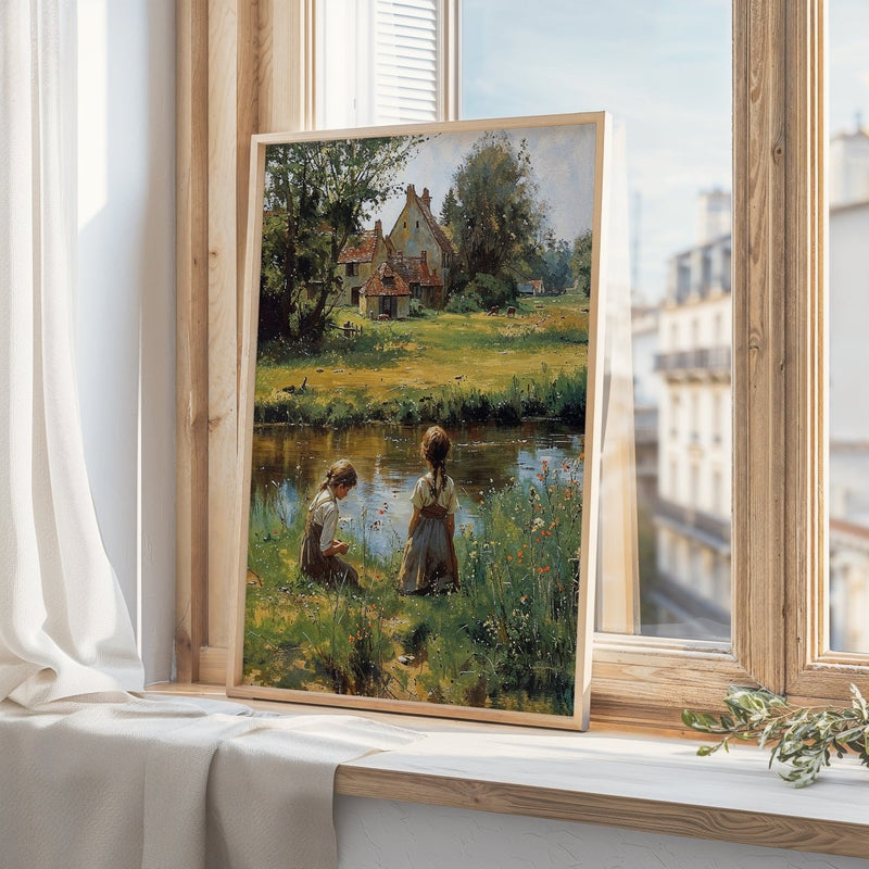 Artwork in Quiet Interior