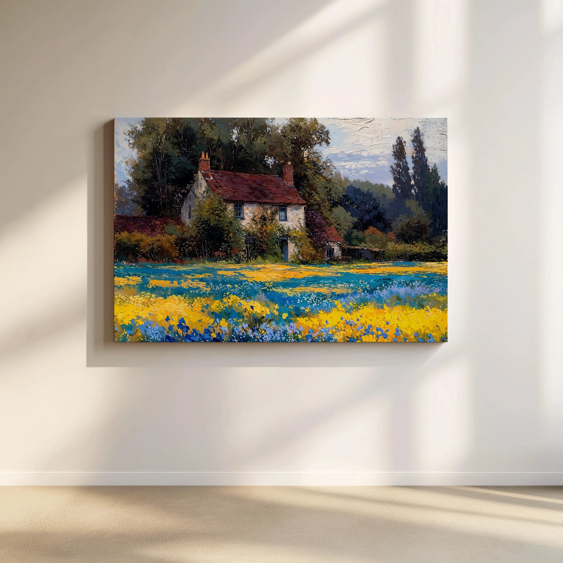 Prairie in Bloom - Art Academi - Canvas