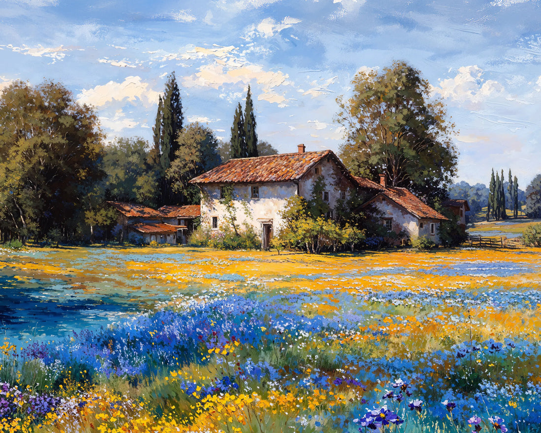 Prairie in Bloom 2 - Art Academi - Canvas