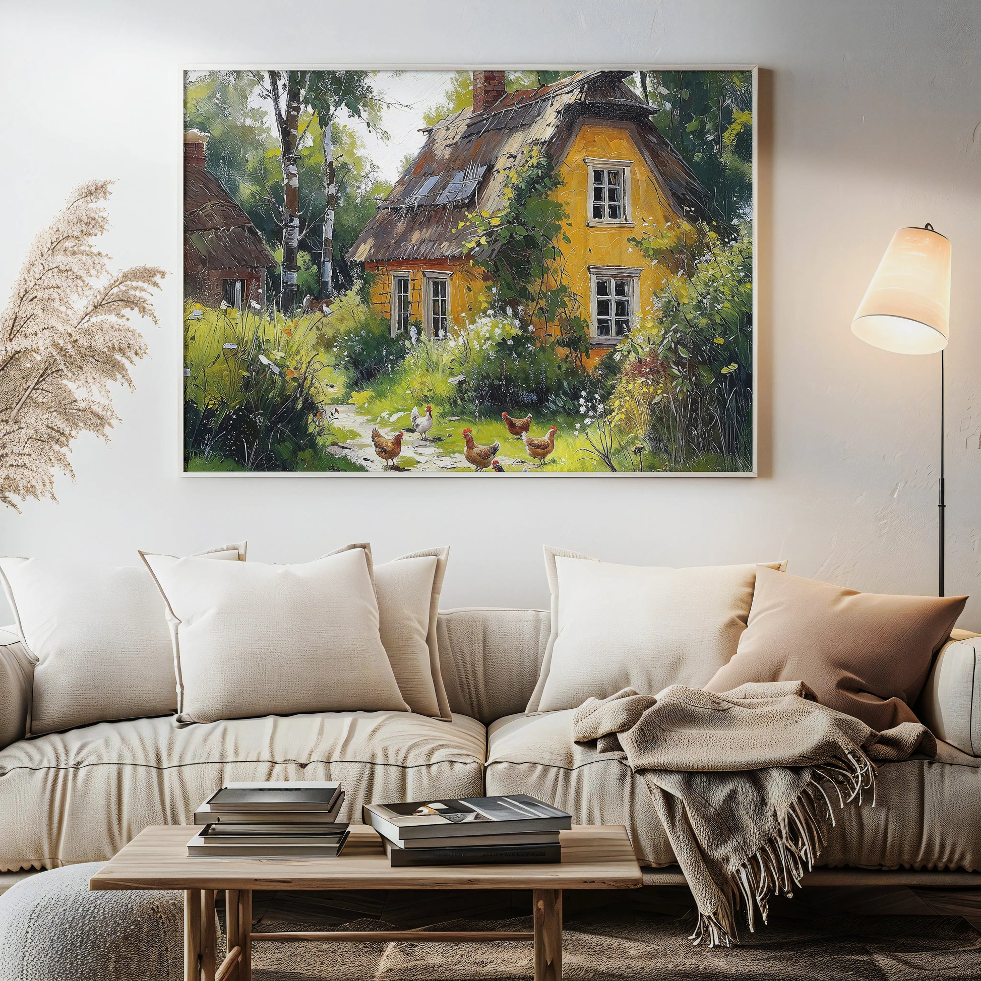 Sunlight & Straw - Art Academi - Canvas