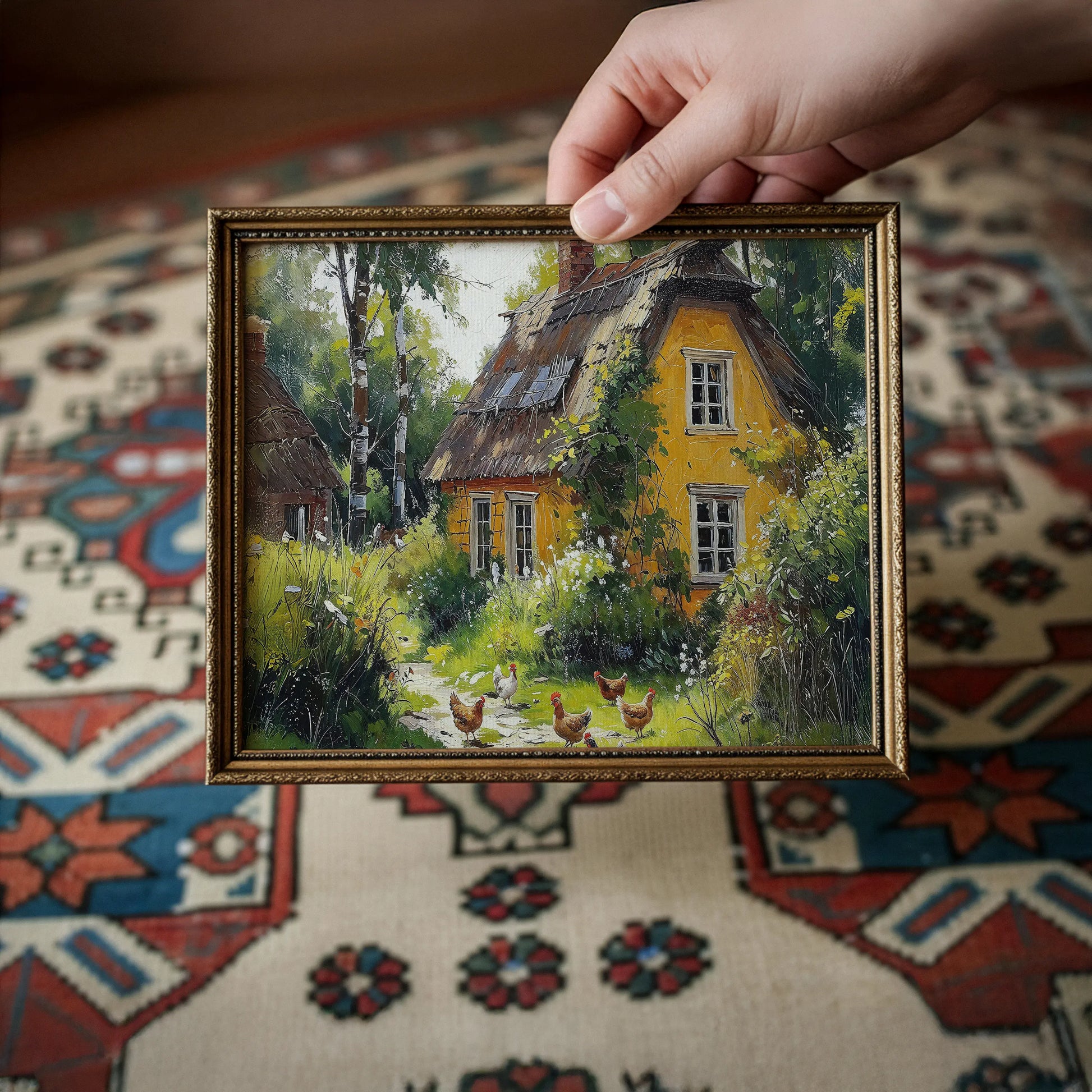 Sunlight & Straw - Art Academi - Canvas