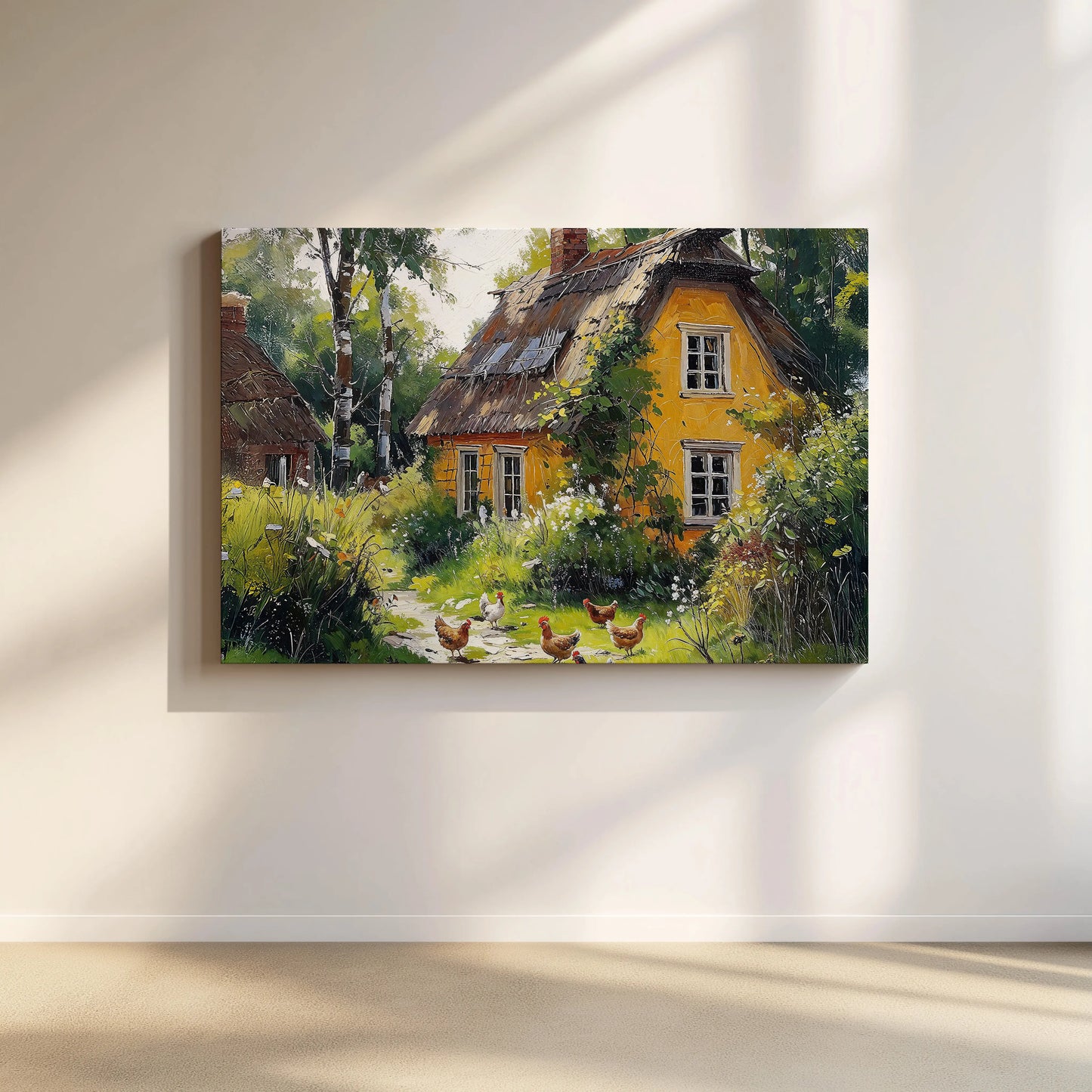 Sunlight & Straw - Art Academi - Canvas