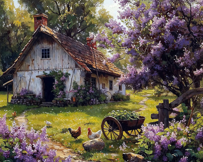 Lilac - Art Academi - Canvas