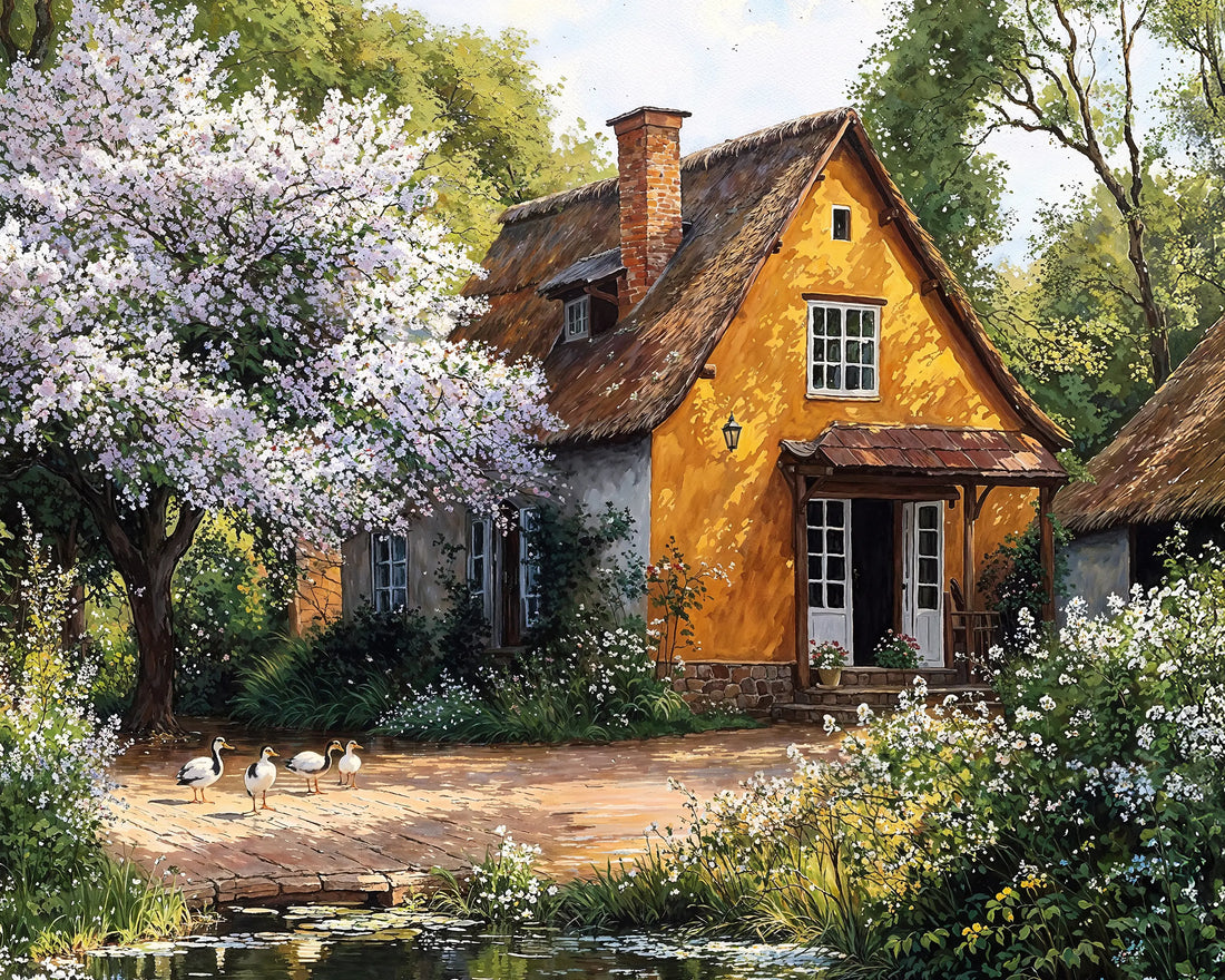 Golden Pond - Art Academi - Canvas
