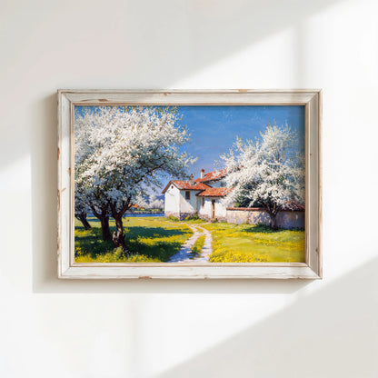 Blossom Lane - Art Academi - Canvas