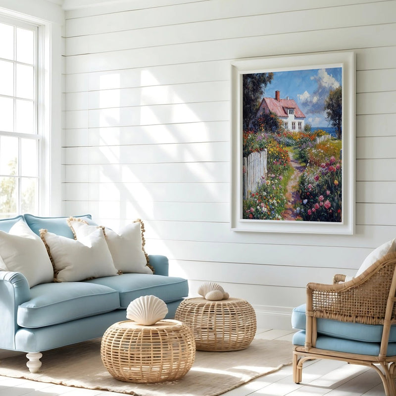 Artwork in Quiet Interior