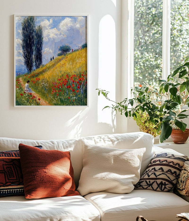 In the Meadow Fine Art Print Detail