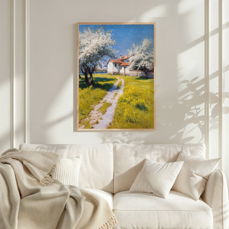 Artwork in Quiet Interior