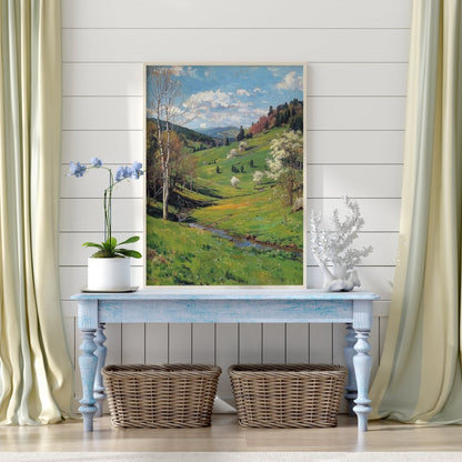 Verdant Hills - Art Academi - Poster