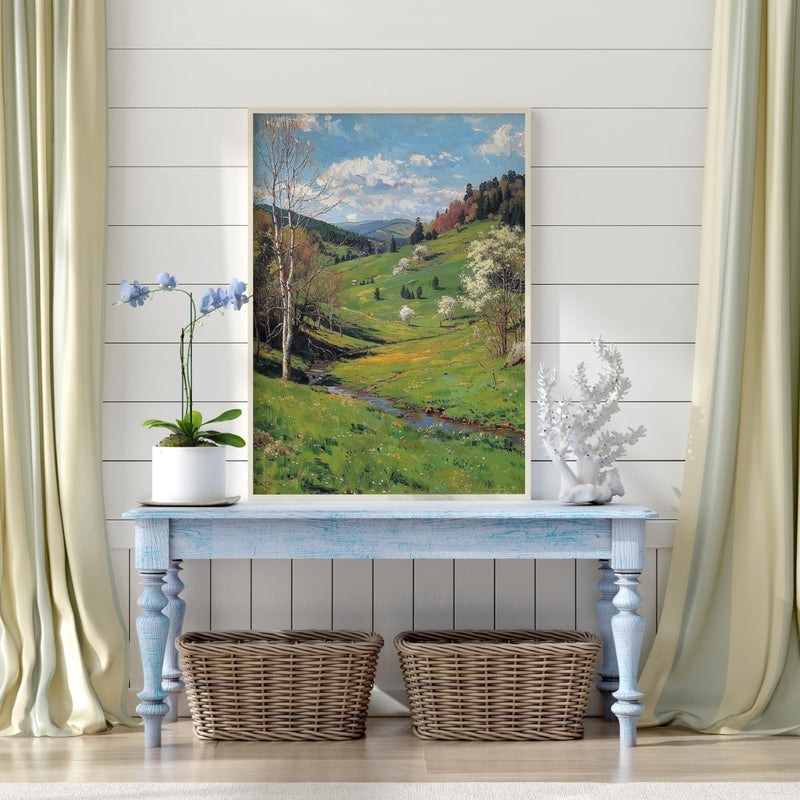 Artwork in Quiet Interior