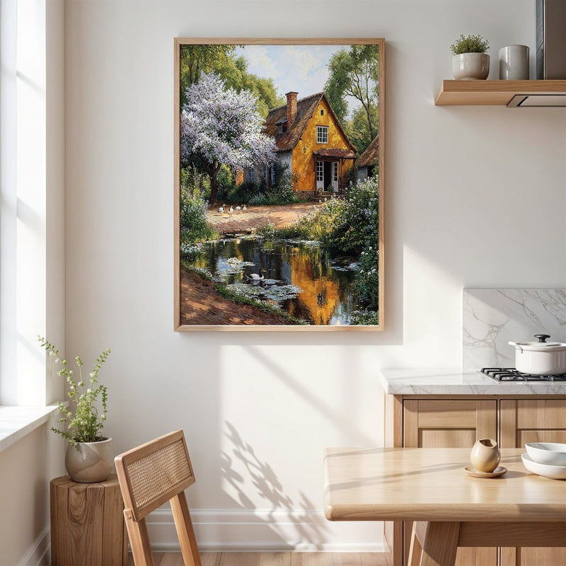 Artwork in Quiet Interior