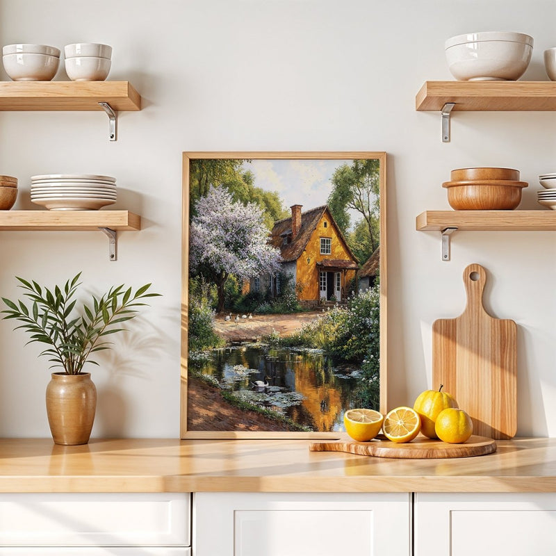 Golden Pond Fine Art Print Detail