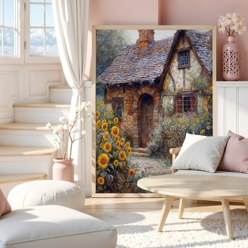 Artwork in Reflective Corner