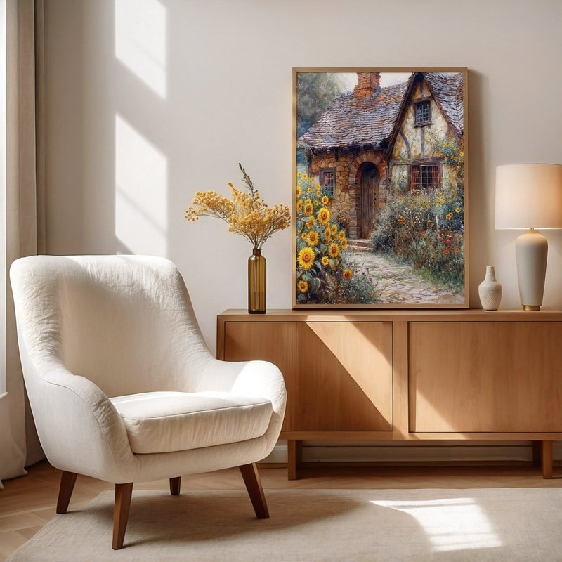 Artwork in Quiet Interior