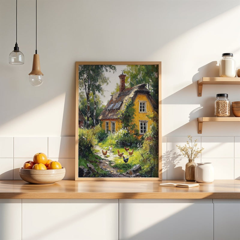Sunlight & Straw Fine Art Print Detail