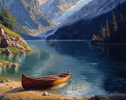 Canoe - Art Academi - Canvas