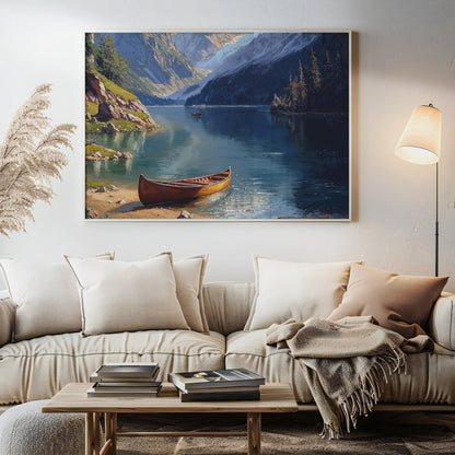 Canoe - Art Academi - Canvas