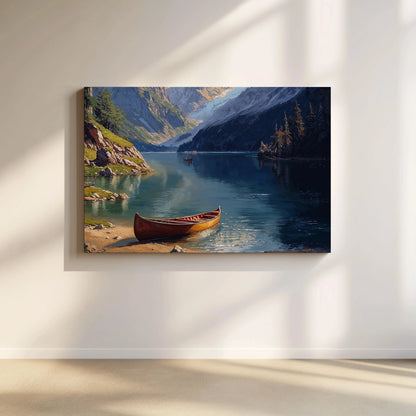 Canoe - Art Academi - Canvas