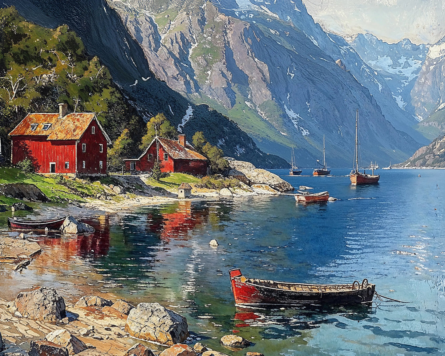Nordvik - Art Academi - Canvas