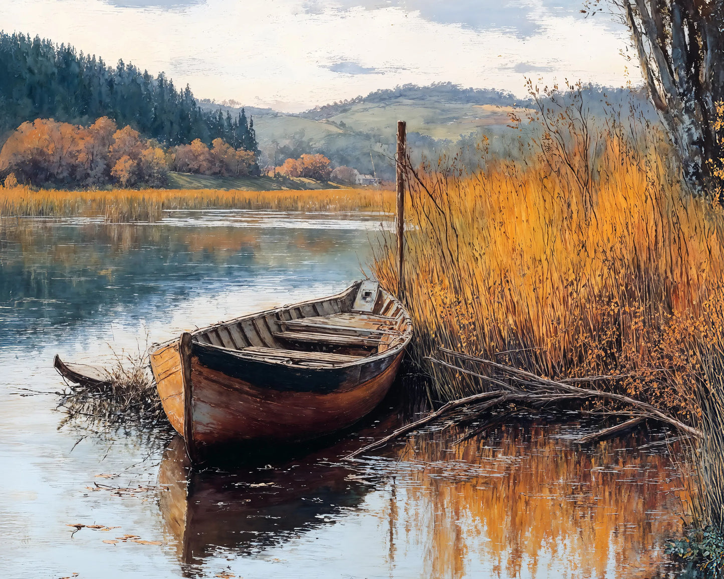 L’Attente - Art Academi - Canvas