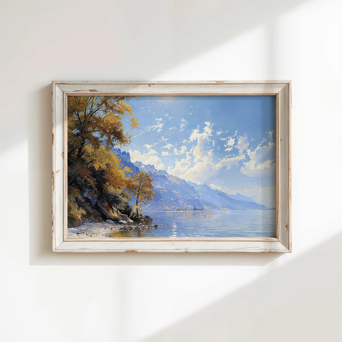 Golden Shoreline - Art Academi - Canvas