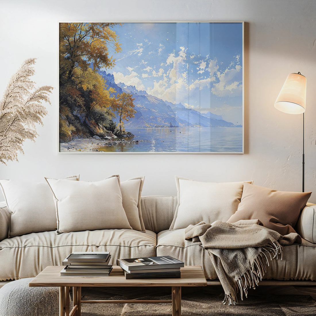 Golden Shoreline - Art Academi - Canvas