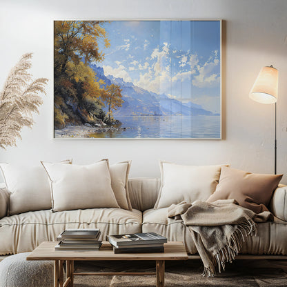 Golden Shoreline - Art Academi - Canvas
