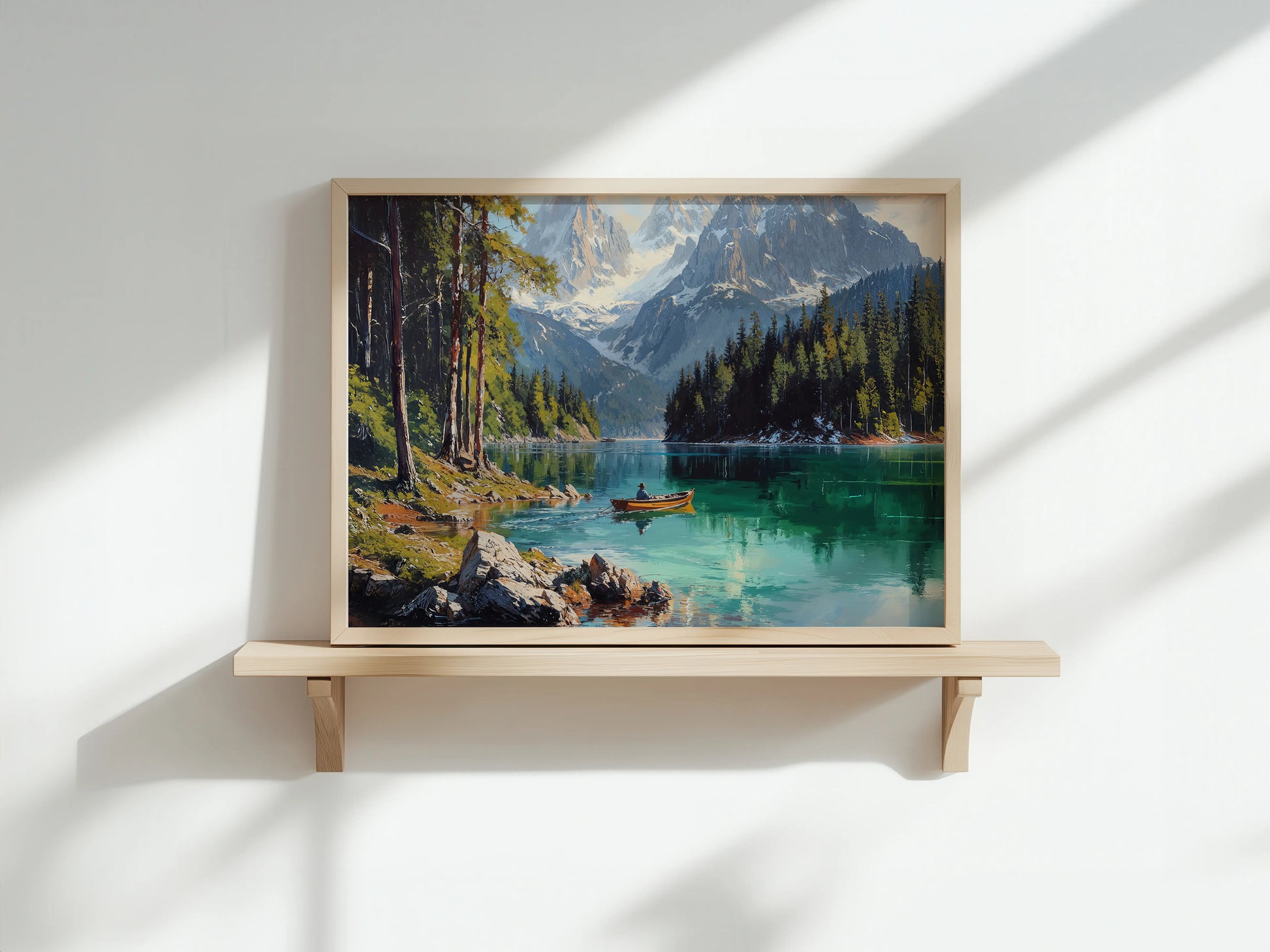 Alpine Stillness - Art Academi - Canvas