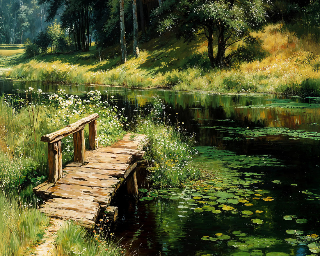 Lauritzen Garden - Art Academi - Canvas